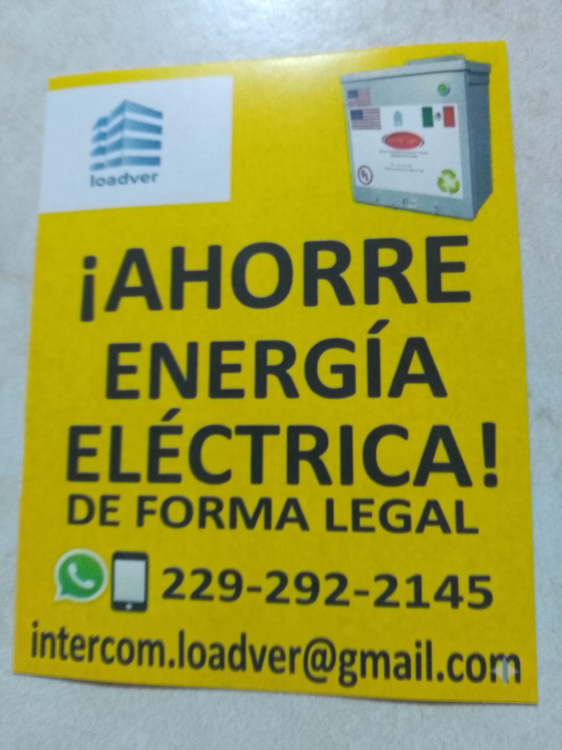 Ahorre energía eléctrica de forma legal